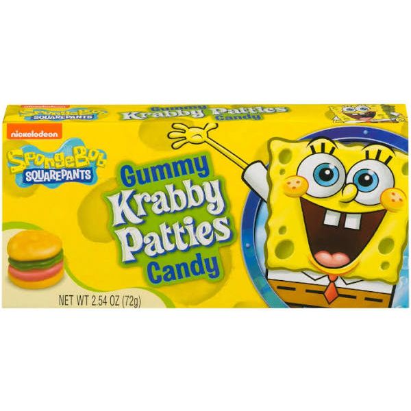 Krabby Patties Candy Box 72gr