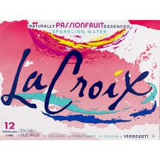 Lacroix Passion fruit 12pk