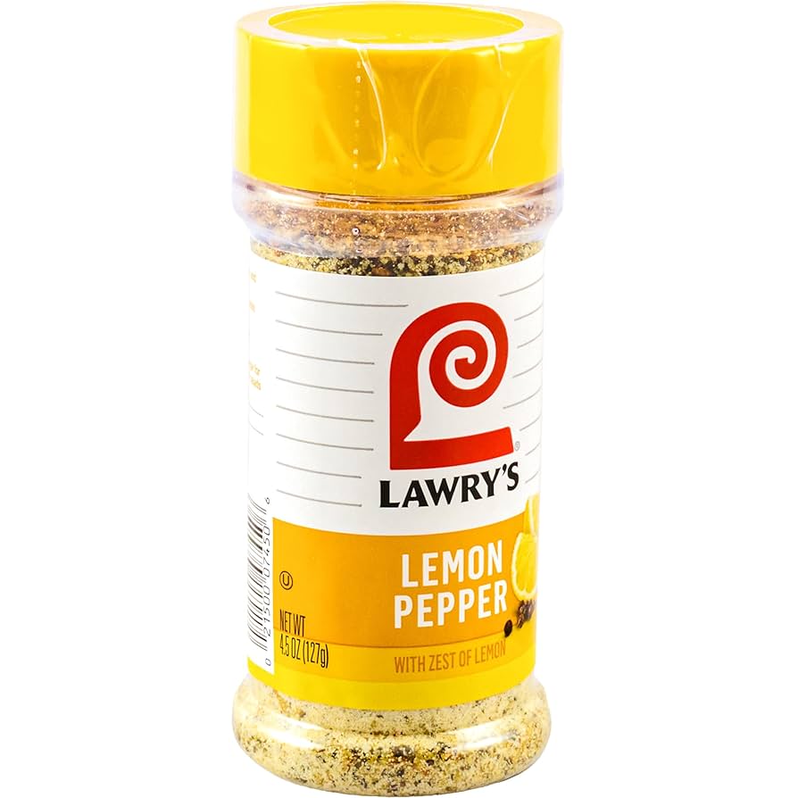 Lawry Lemon Pepper 127gr (large size)