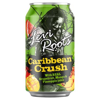 Levi Roots Caribbean Crush with Real Grapefruit, Mango & Pineapple Juice 330ml