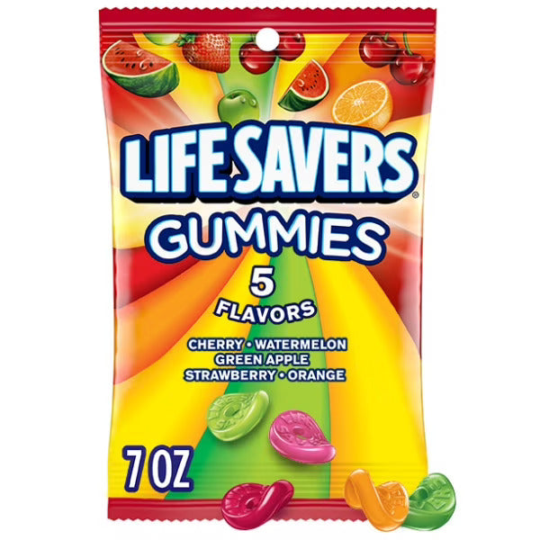 Lifesavers Gummies 5 flavors 198gr (large bag)