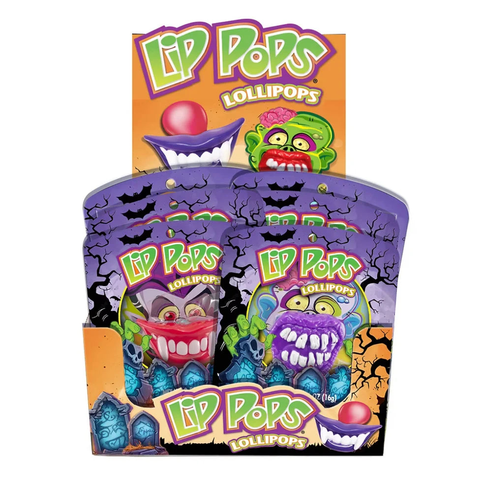 Spooky Lip Pops lollipops 1pcs (random choice)
