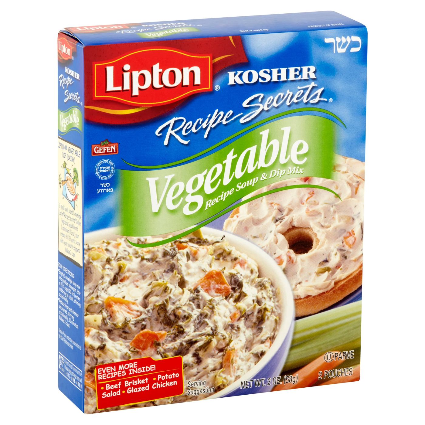 Lipton Vegetable Kosher 58gr
