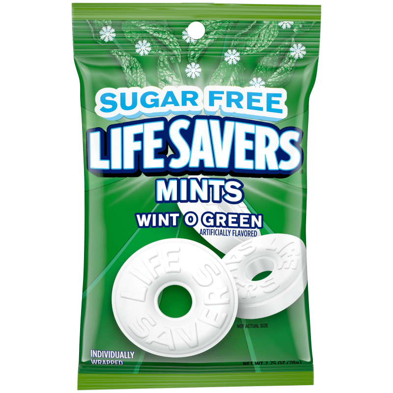 Lifesaver Sugar Free Wint o green 78gr