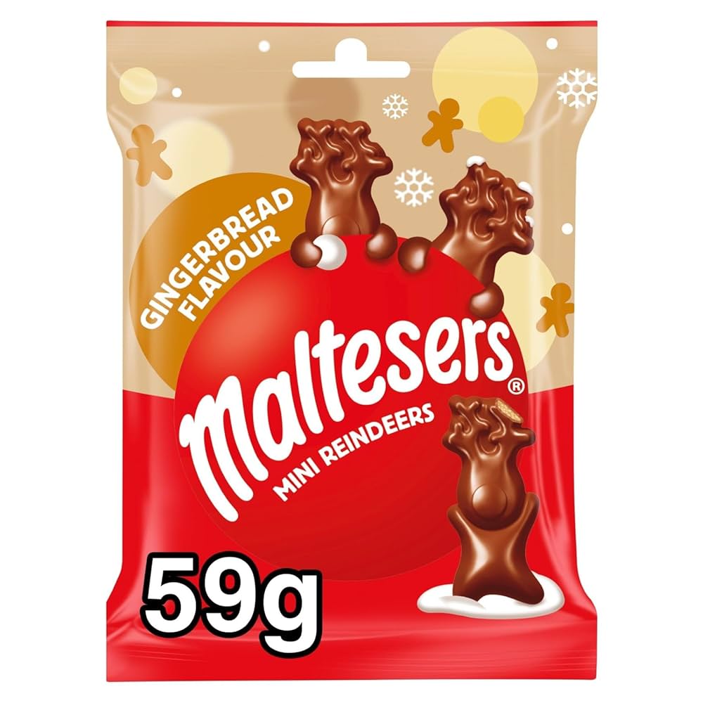 Maltesers Mini Gingerbread reindeer 59gr