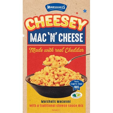 Marshalls Mac'nCheese Cheesey 190gr