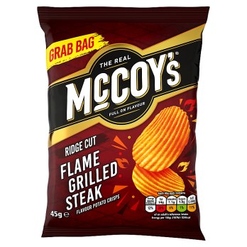 McCoys Flame Grilled Steak 45gr