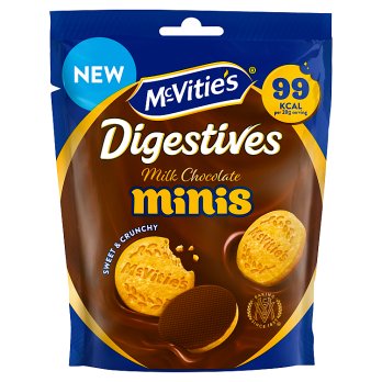 McVitie's Digestives Milk Chocolate Minis 80g
