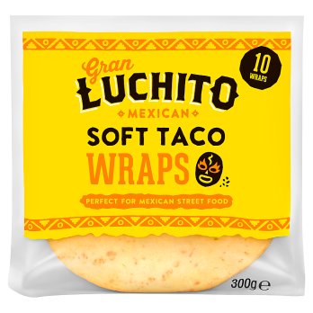 Gran Luchito Mexican Street Tacos 300g (10 wraps)