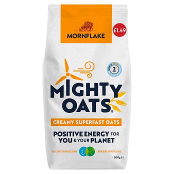 Mornflake Mighty Oats Creamy Superfast Oats 500g