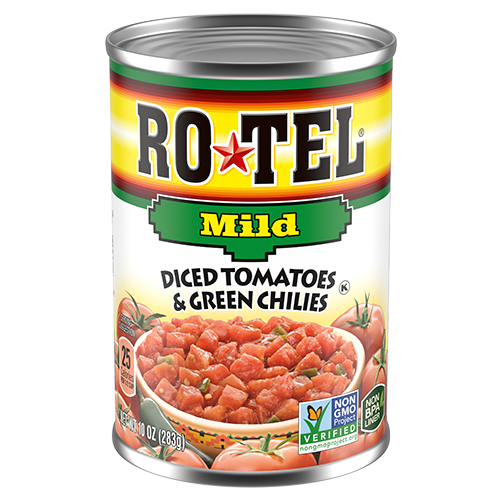 Rotel Mild Diced Tomatoes & Green Chilies 283gr