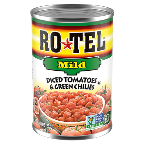 Rotel Mild Diced Tomatoes & Green Chilies 283gr