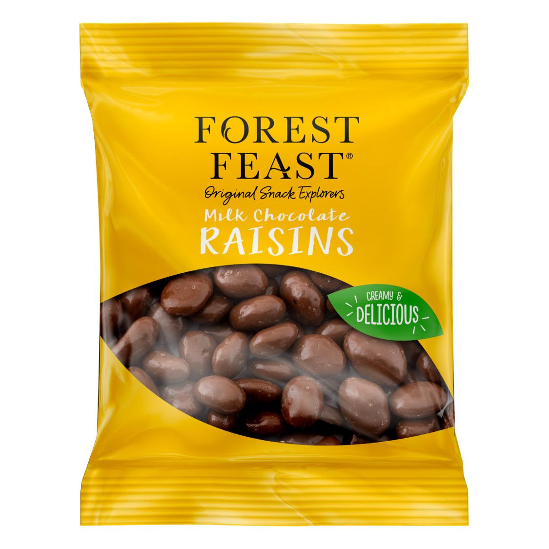 Forest Feast Milk Chocolate raisins 65gr