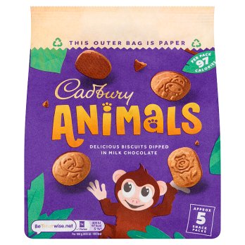 Cadbury mini animals 6pcs (6x 20gr)