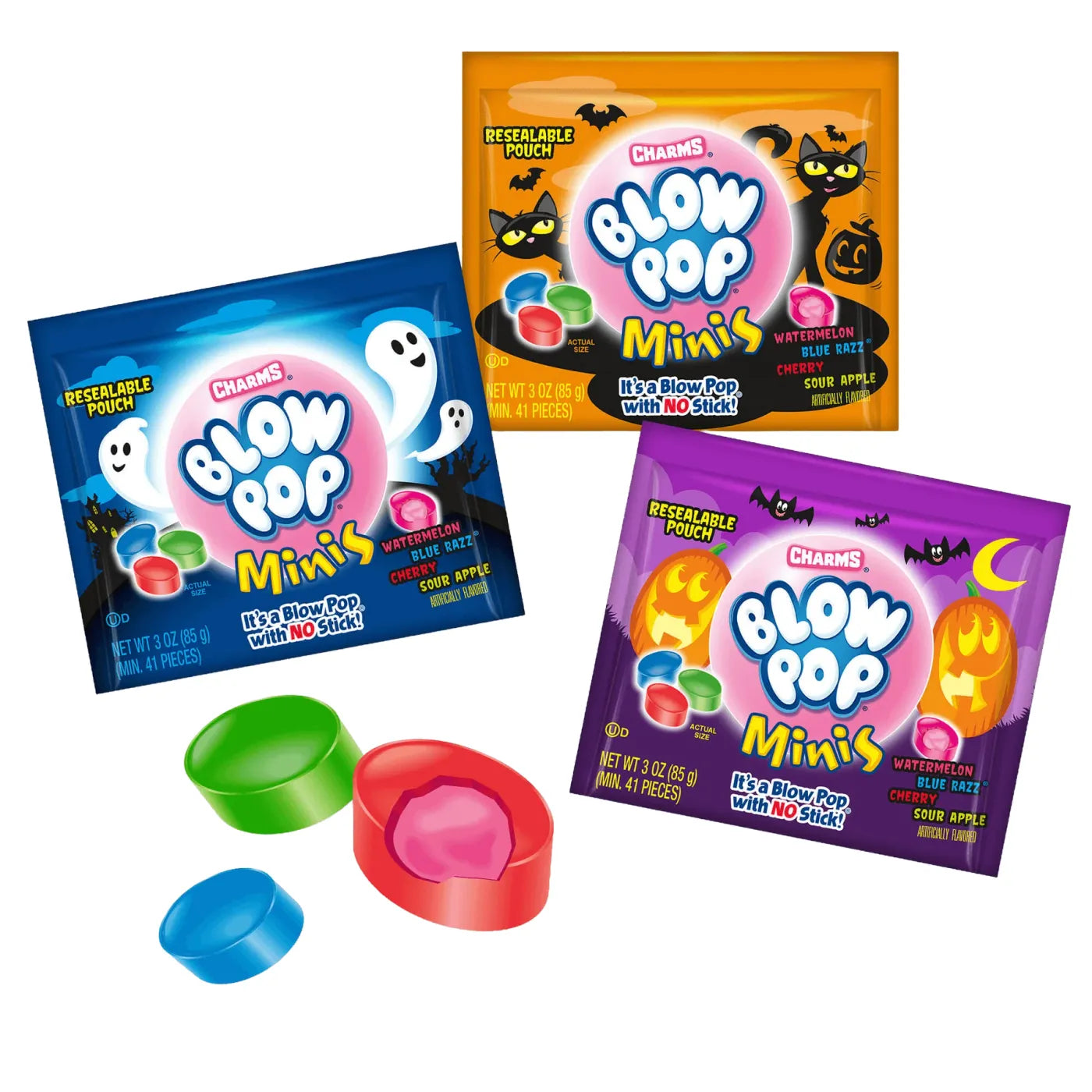 Blow Pop MIni's 85gr (random choice 1pk)