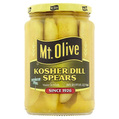 Mt Olive Kosher Dill Spears 710gr