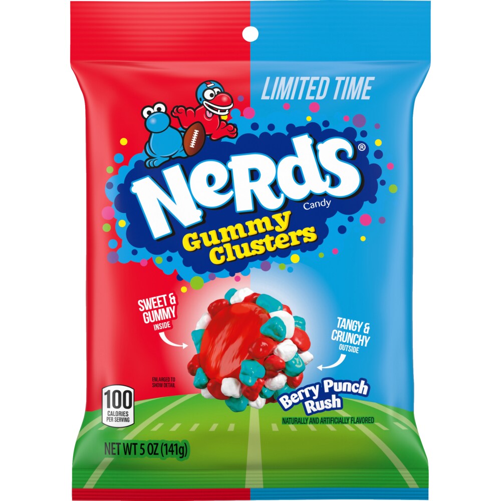 Nerds Gummy Clusters Berry Punch Rush 141gr (limited edition)