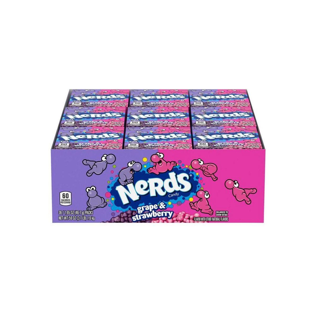 Nerds Strawberry Grape 36pk (36 x 46gr)