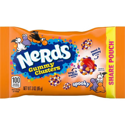 Nerds Spooky Gummy Clusters 85gr (share pack)