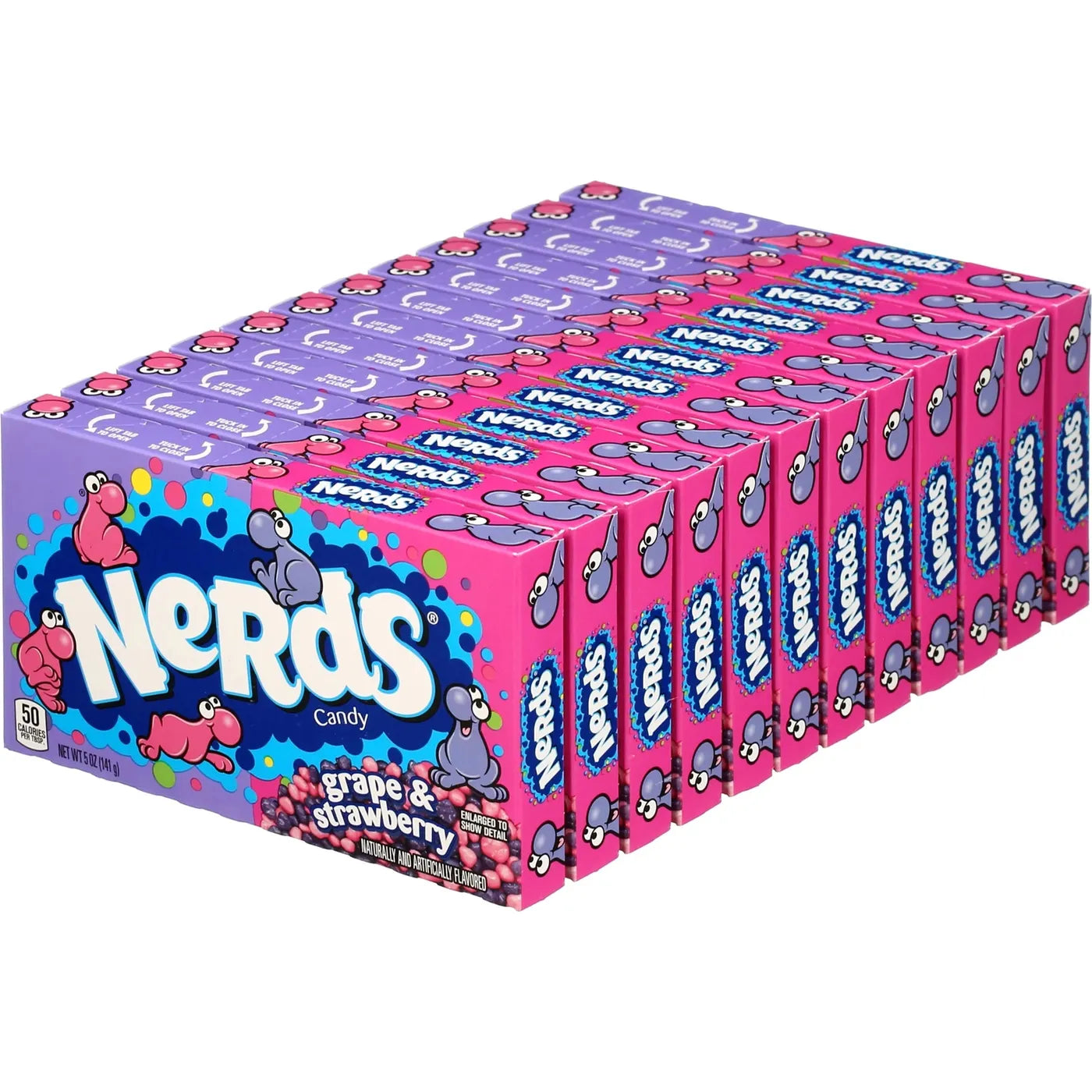 Nerds Strawberry Grape 12 x 141gr