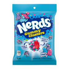 Nerds Gummy Clusters Very Berry 85gr