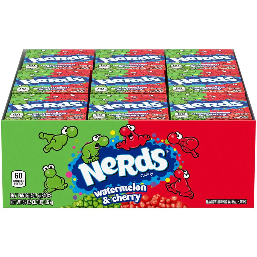 Nerds Watermelon Cherry 36 x 46gr