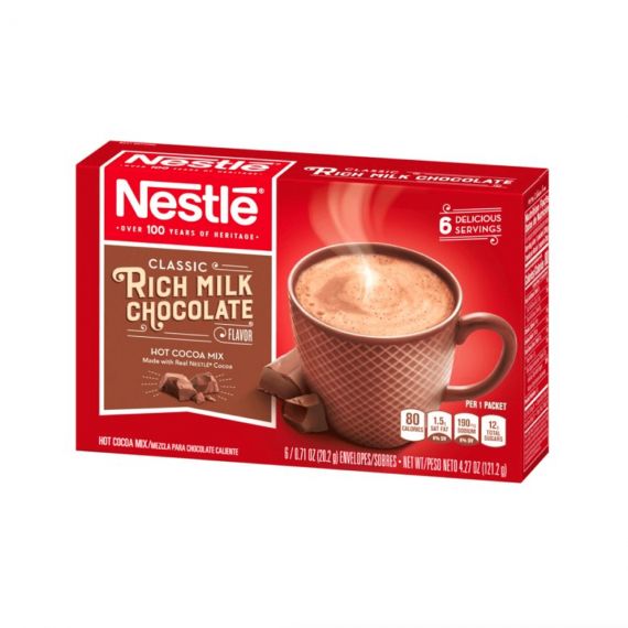 Nestle Rich Milk Chocolate 6 x 20gr (120gr)