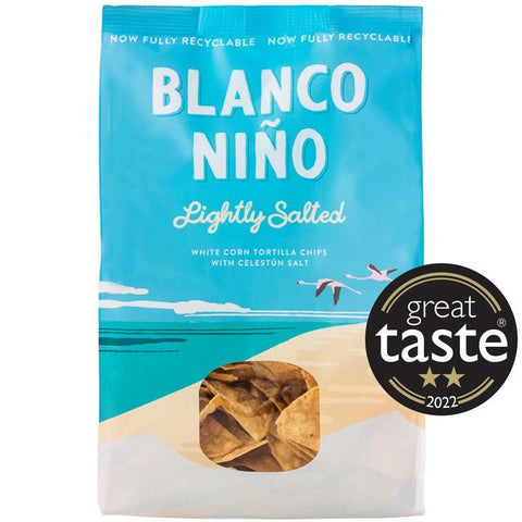 Blanco Nino Lightly salted tortilla 170gr