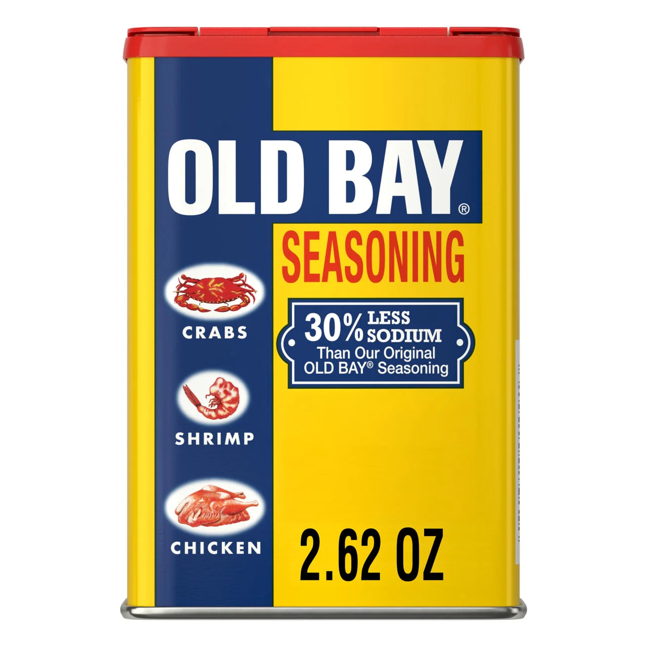old bay 30% less sodium 74gr