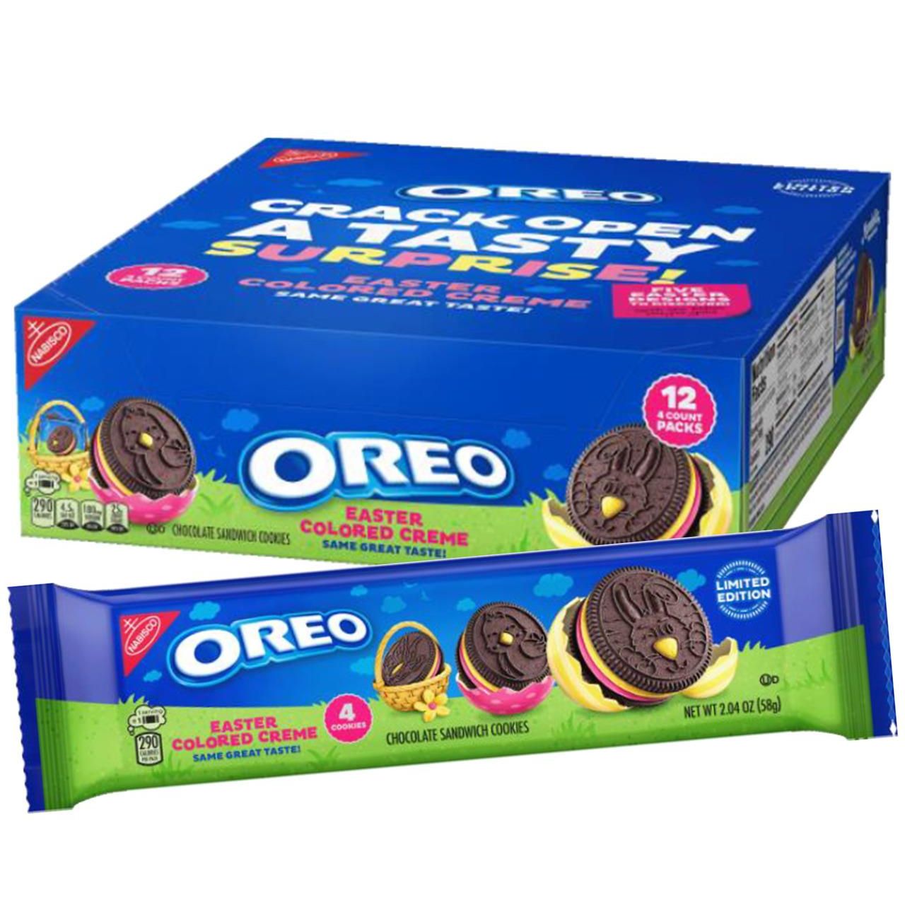 Oreo Festive Colored cream Cookies 58gr