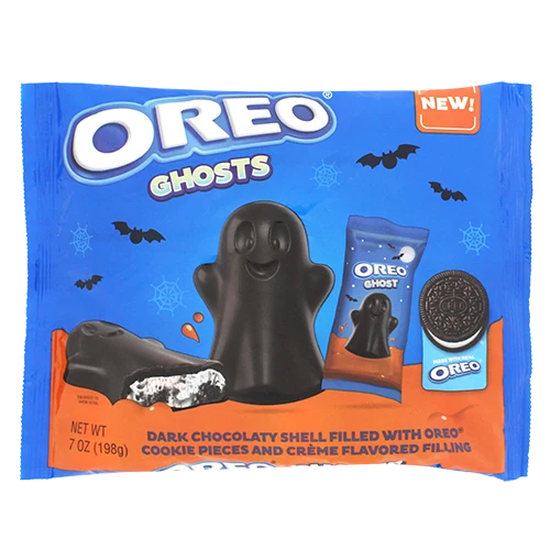 Oreo Ghost filled with oreo pieces and cream 198gr