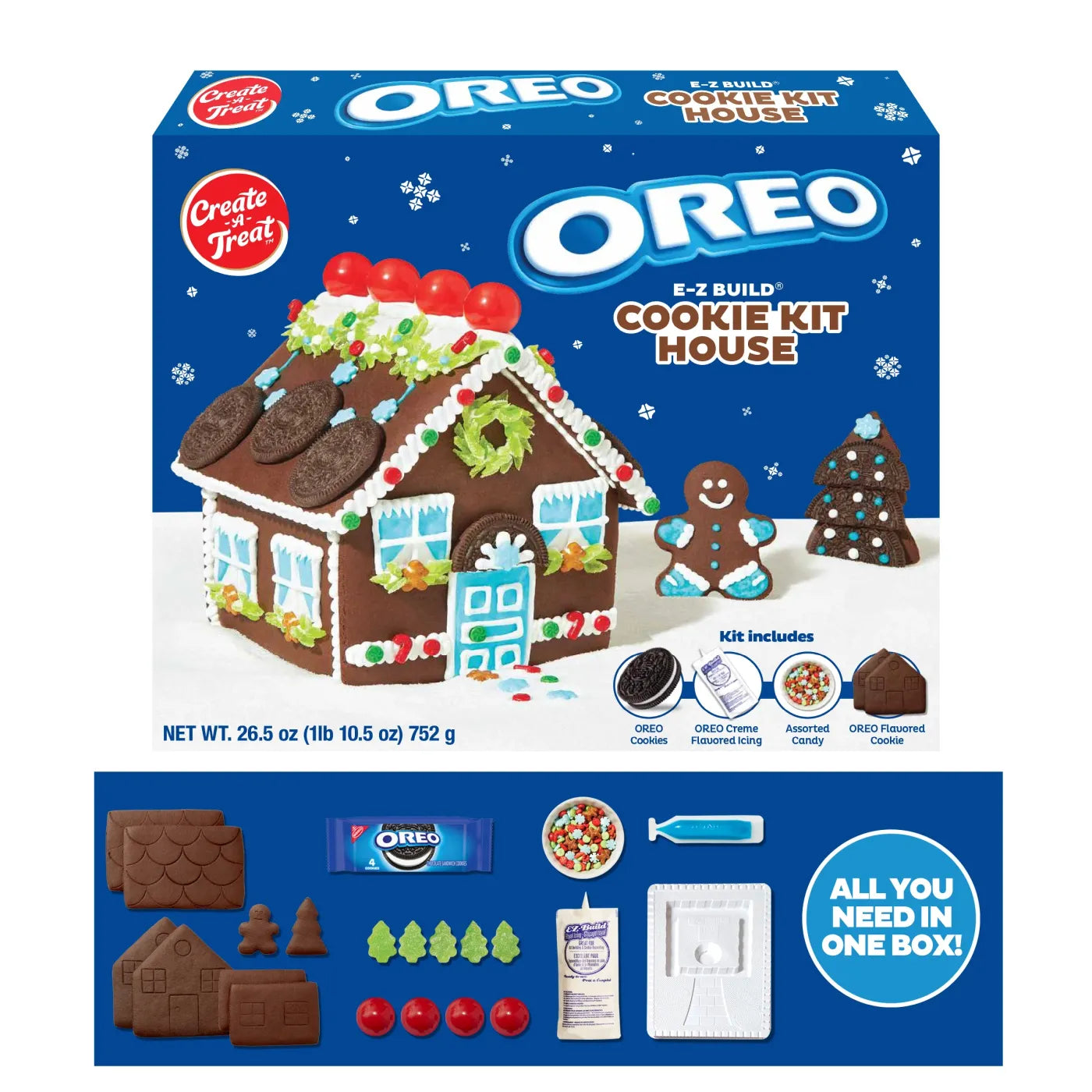 CAT Oreo Cookie kit house 752gr