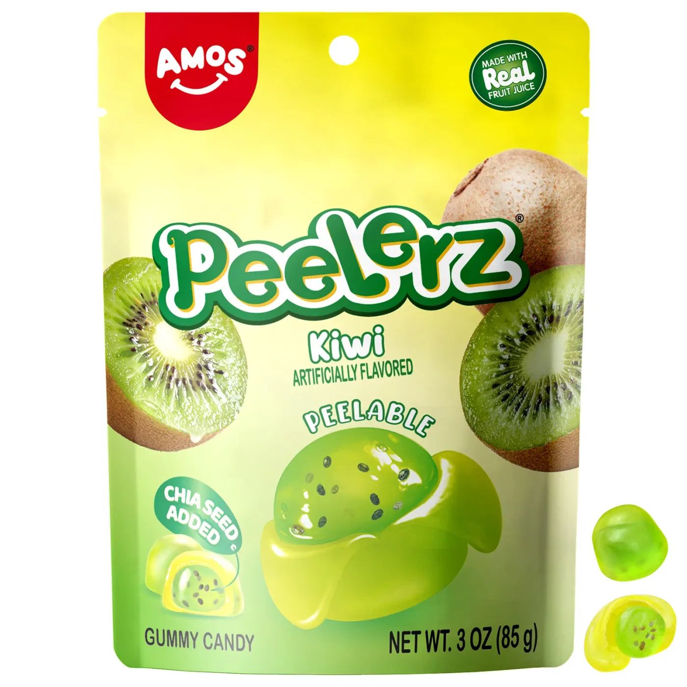 Amos Peelerz Kiwi 170gr (large bag)