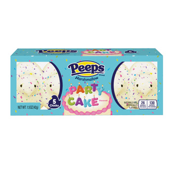 Peeps Chicks Party cake 5pcs