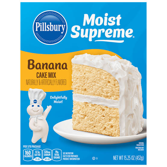 Pillsbury Moist Banana Cake mix 450gr