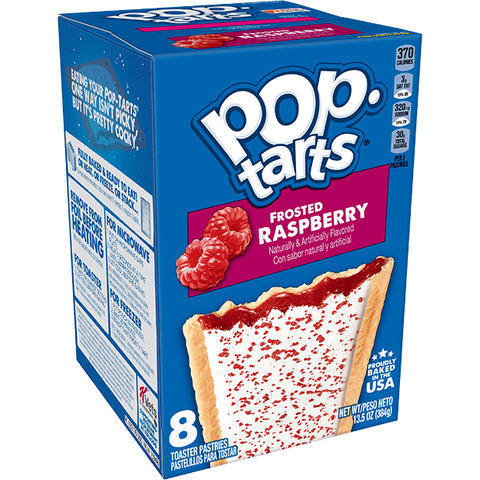 Kellogg's Pop Tart Frosted Raspberry 8pcs (384gr)
