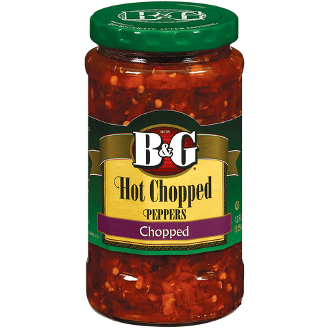 B&G Hot Chopped Peppers 355ml
