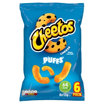 cheetos puffs 6pk (UK) 6x13gr