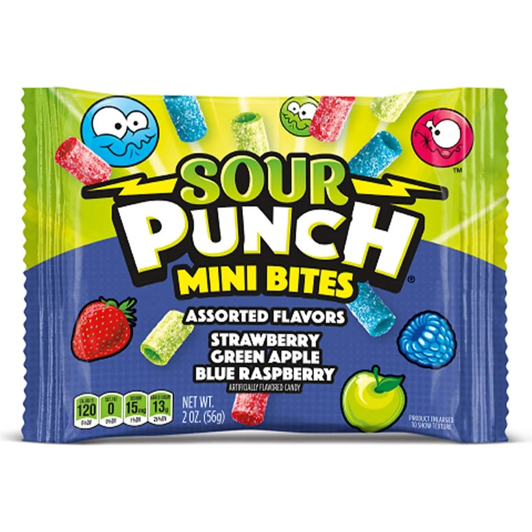 Sour Punch Assorted Mini Bites 56gr