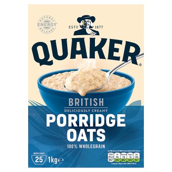 Quaker porridge oats 1kg (UK)