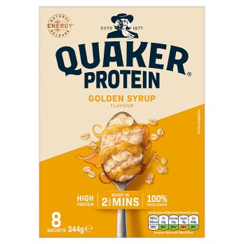 Quaker Protein Golden Syrup 8pk