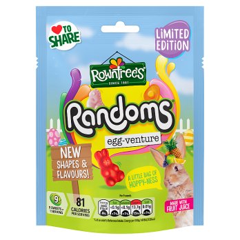 Rowntree's Limited Edition Randoms Venture Sweets 130g