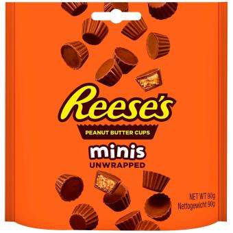 reese's cup minis unwrapped 90gr