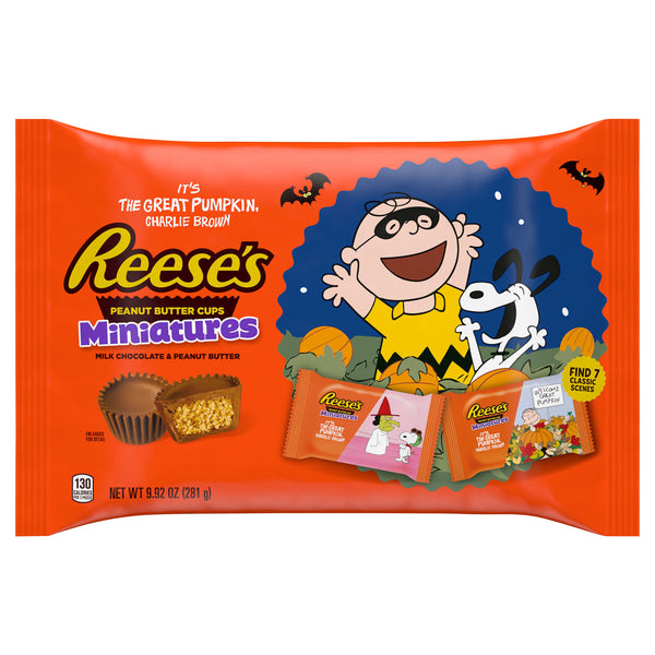 Reese's Miniature & Charlie Brown "the great pumpkin" 280gr (large bag)