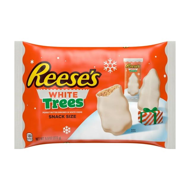 Hershey Reese's White Tree Snack Size 272gr (Large Bag)
