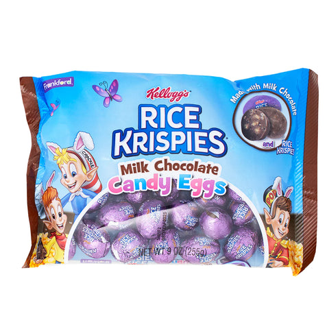 Rice Krispies Milk Chocolate Candy Eggs 255gr