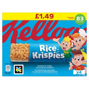 Kellogg's Rice Krispies 4 X 20g (80gr)