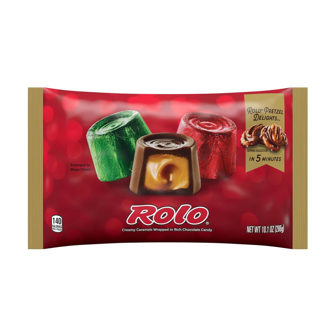 Hershey Red & Green Rolo 286gr (large size bag)