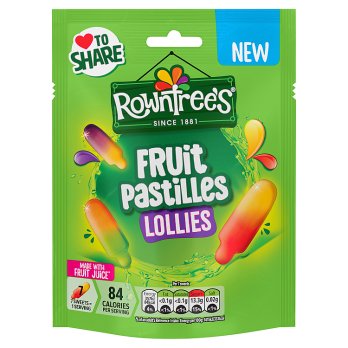 Rowntrees Fruit Pastilles lollies 130gr
