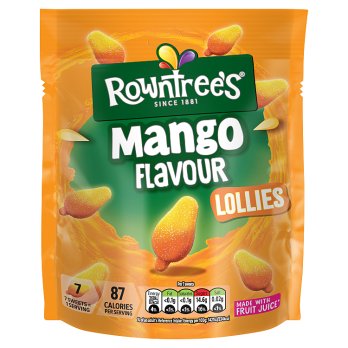 Rowntrees Mango Lollies 130g